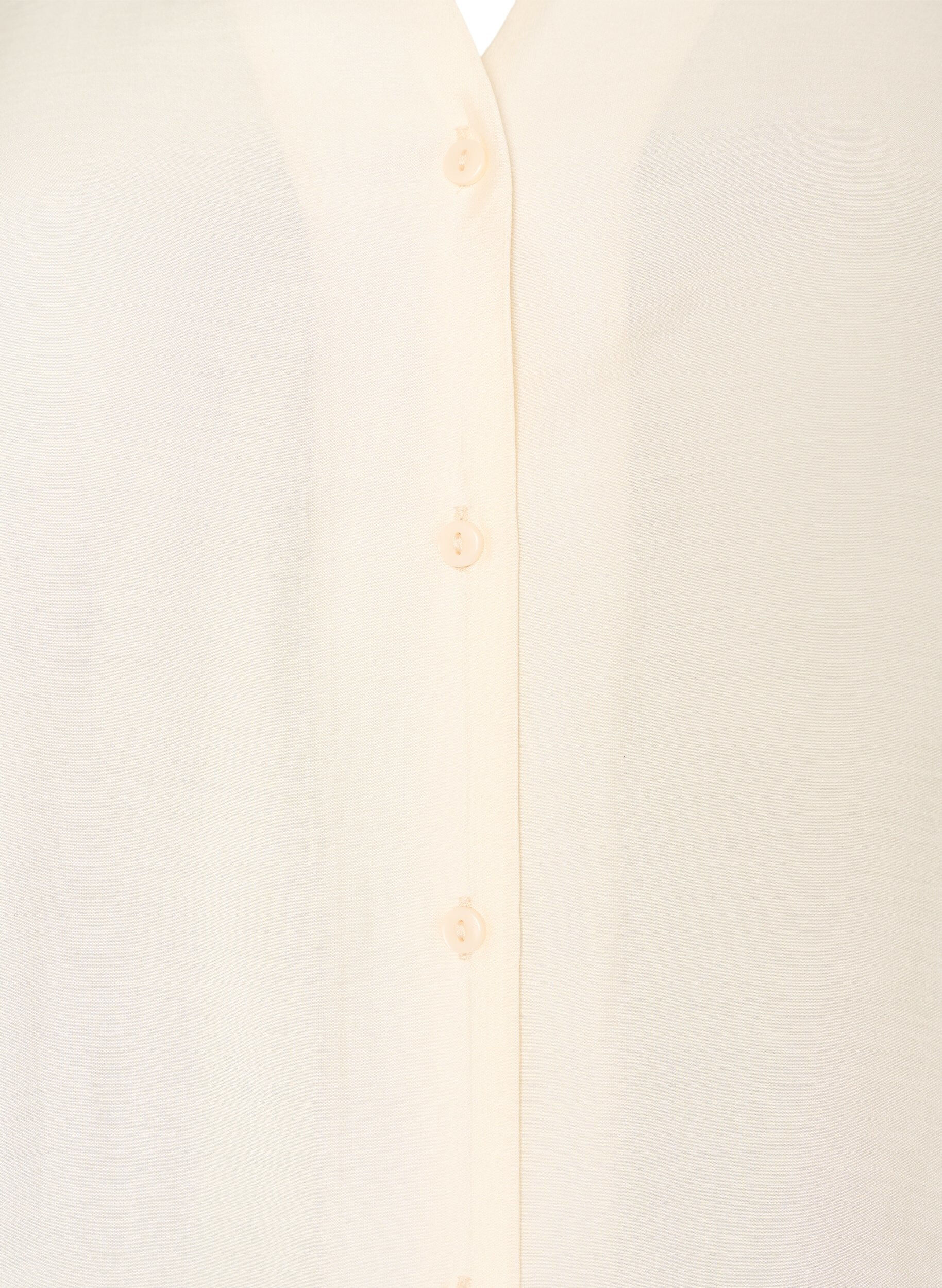 ZizziPaitapusero kyyn&auml;rmittaisilla hihoilla ja kukkayksityiskohdilla, Beige, Packshot image number 2