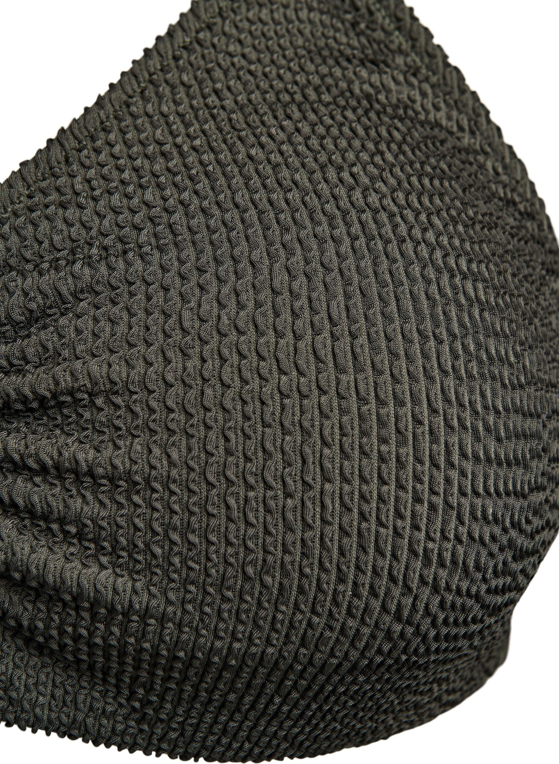 Zizzi Bikiniyl&auml;osa tekstuurilla ja tyylikk&auml;&auml;ll&auml; yksityiskohdalla, Vihre&auml;, Packshot image number 2