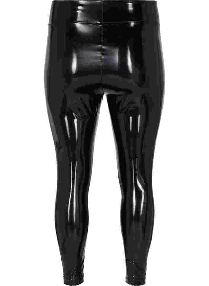 Wetlook-leggingsit, Black Shiny, Packshot image number 1