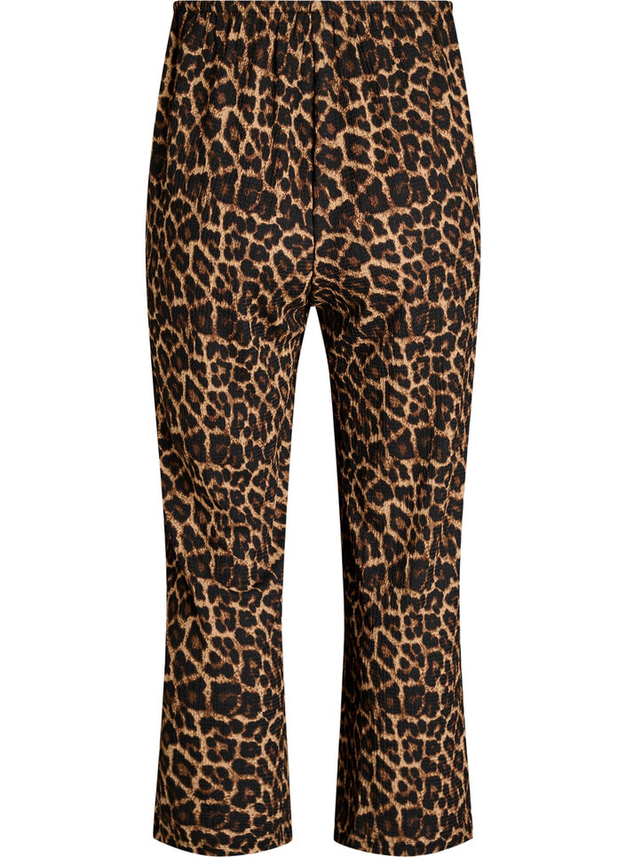 Leve&auml;lahkeiset housut kevyest&auml; teksturoidusta kankaasta, Musta, Packshot image number 1