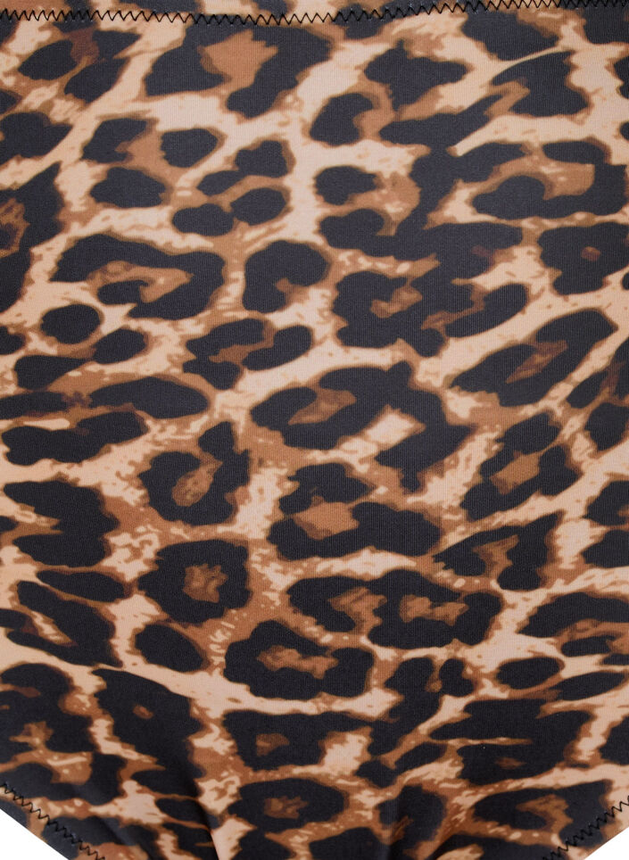 Korkeavyötäröinen bikinialaosa leopardikuosilla, Leopard Print, Packshot image number 2