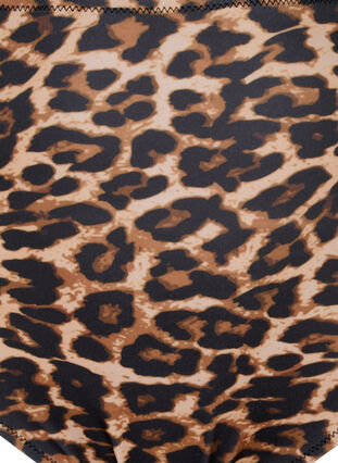 Korkeavyötäröinen bikinialaosa leopardikuosilla, Leopard Print, Packshot image number 2