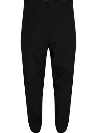 Klassiset housut korkealla vyötäröllä, Black, Packshot image number 1