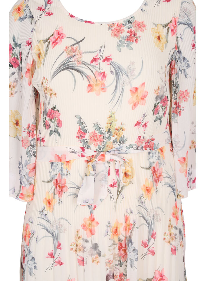 Pliseerattu mekko nauhalla, Sugar Swizzle Flower, Packshot image number 2