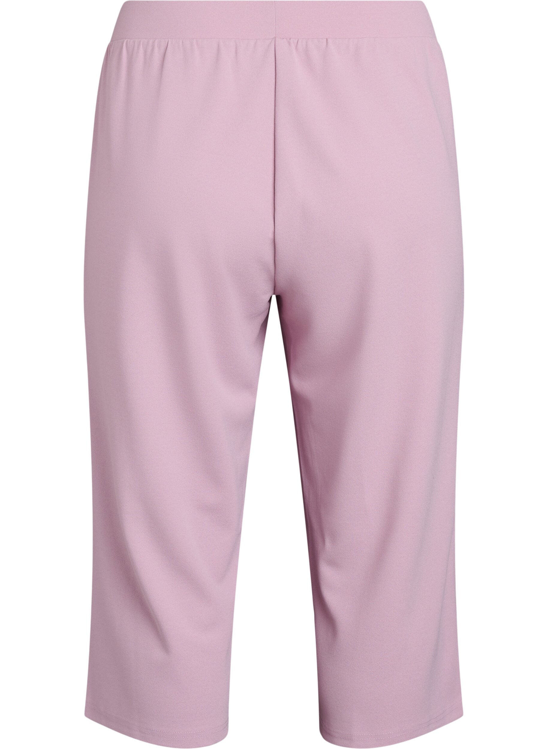 Zizzi Korkeavy&ouml;t&auml;r&ouml;iset polvihousut rennolla istuvuudella, Punainen, Packshot image number 1