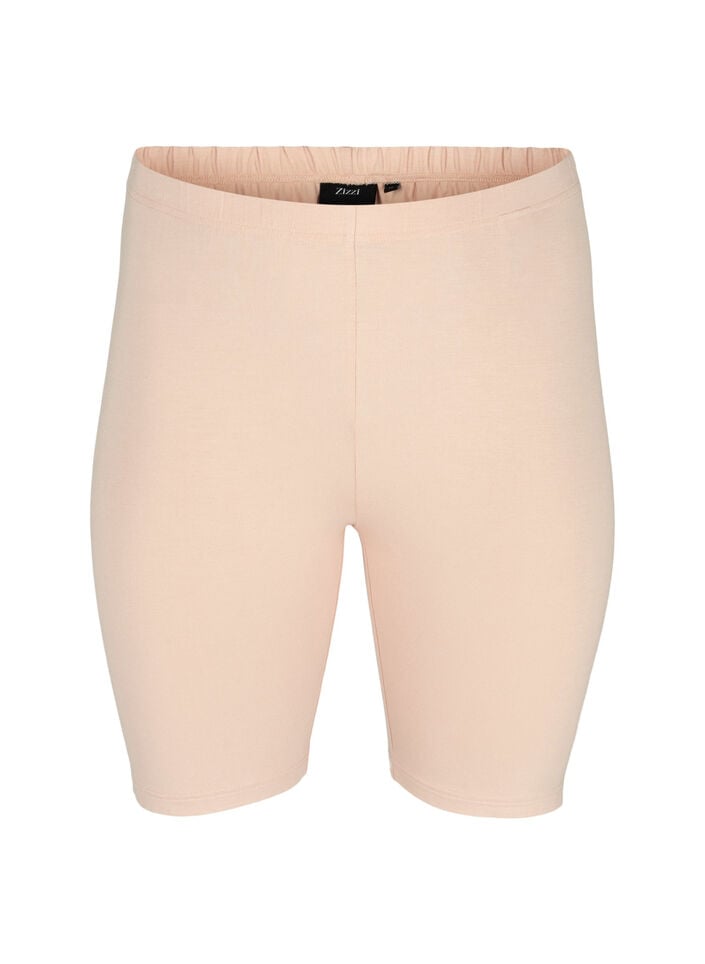 Yksiv&auml;riset perus py&ouml;r&auml;ilyshortsit , Beige, Packshot image number 0