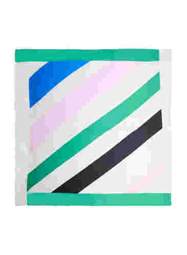 Raidallinen huivi, Colorful Stripe AOP, Packshot image number 3