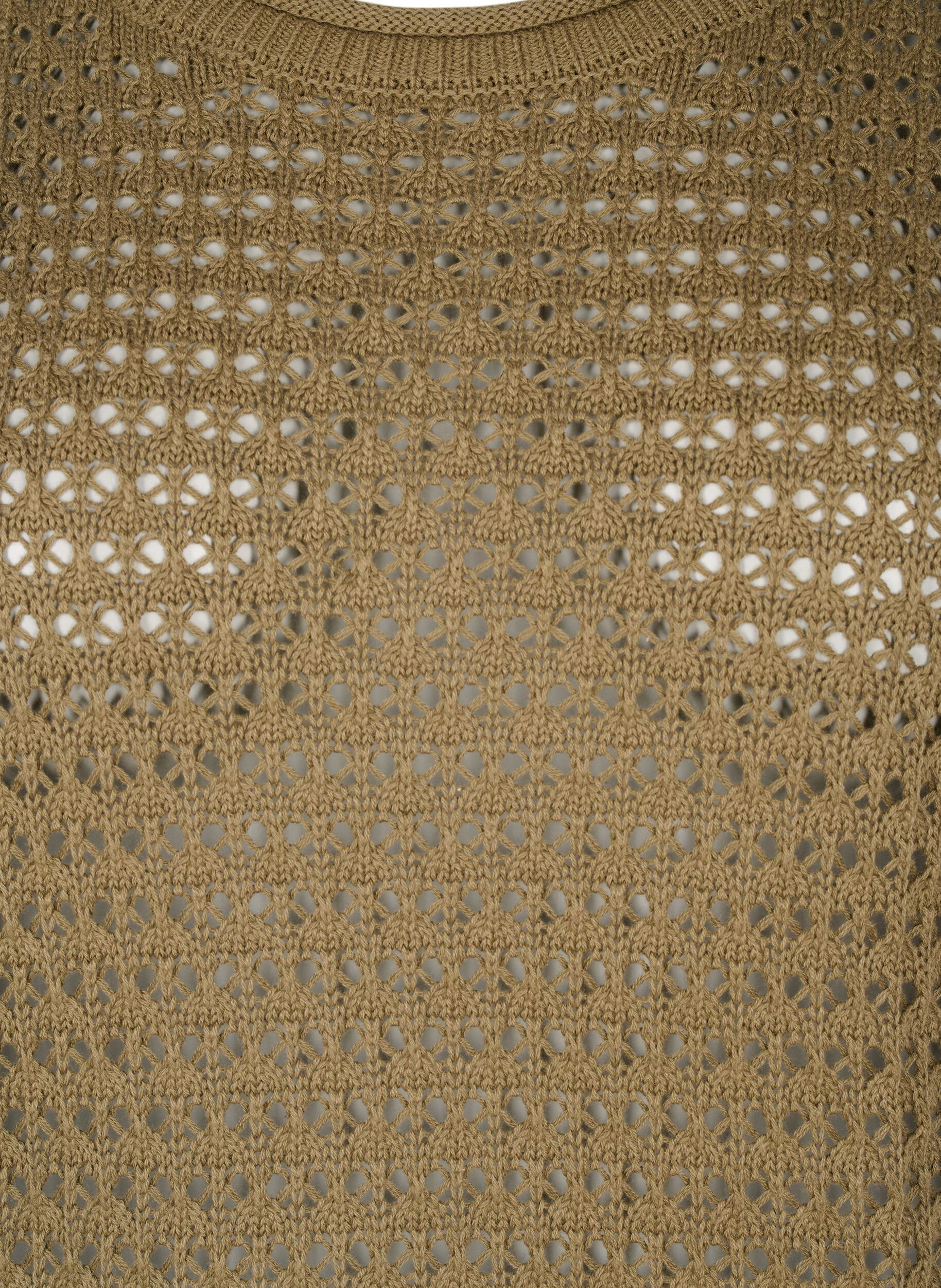 Zizzi Reik&auml;neulepusero, Dusky Green, Packshot image number 2