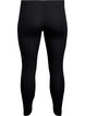 Viskoosileggingsit sivuraidoilla, Black W. Stripe, Packshot image number 1