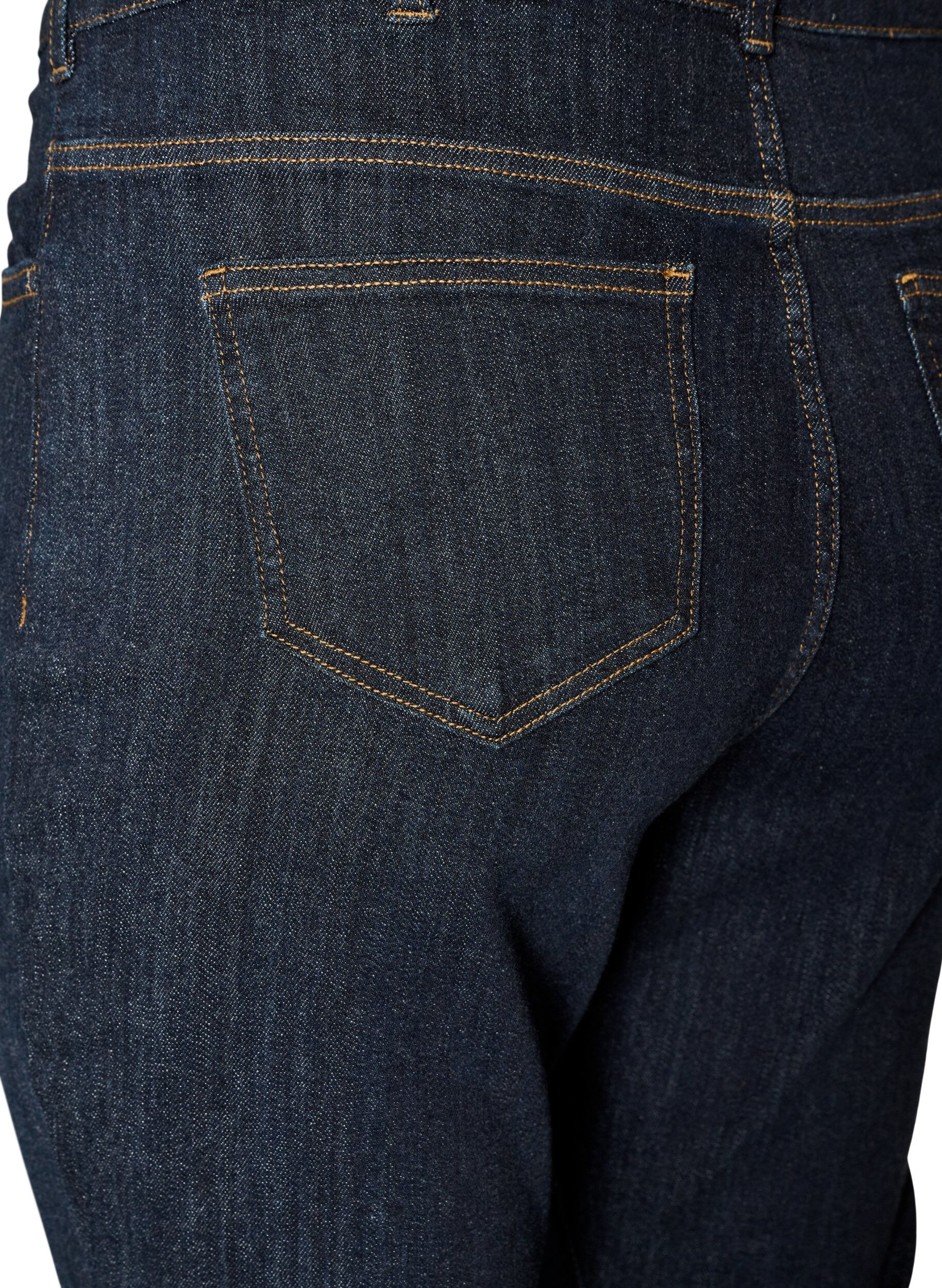 ZizziEllen korkeavy&ouml;t&auml;r&ouml;iset bootcut-farkut, Sininen, Packshot image number 3