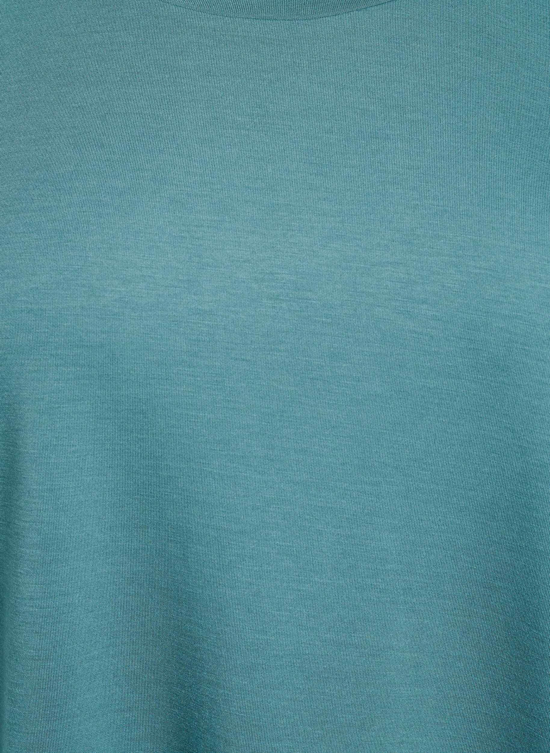 Zizzi T-paita modaalisekoitetta, Vihre&auml;, Packshot image number 2