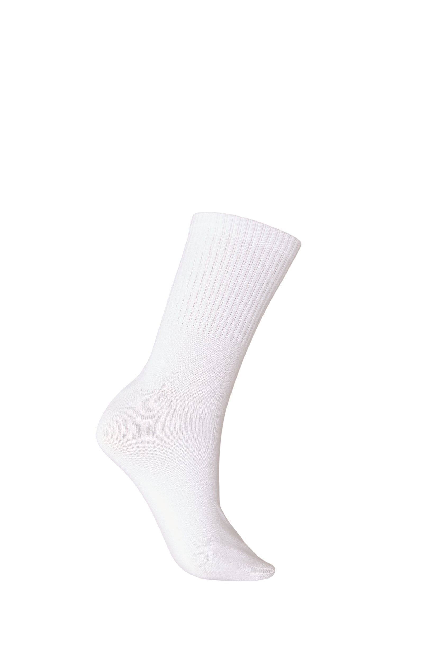 ZizziPuuvillasukat kuviolla, Valkoinen, Packshot image number 1
