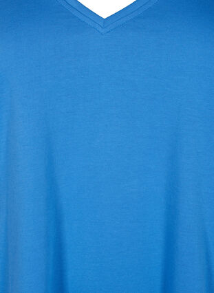 FLASH - T-paita v-pääntiellä, Ultramarine, Packshot image number 2