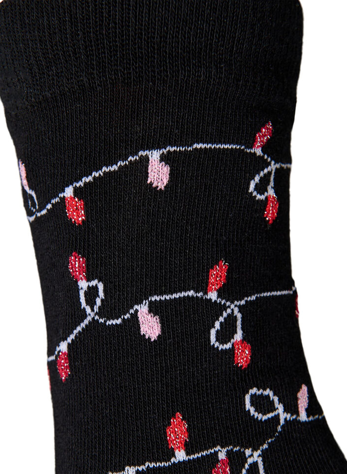 2-pari joulusukkia, Punainen, Packshot image number 5
