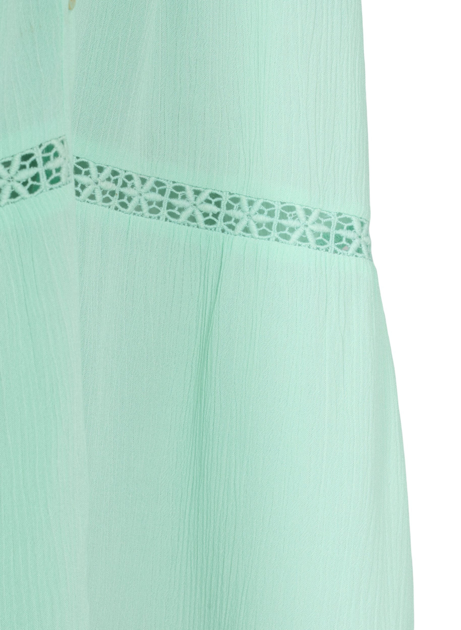 Zizzi Off shoulder -rantatunika, Brook Green, Packshot image number 3