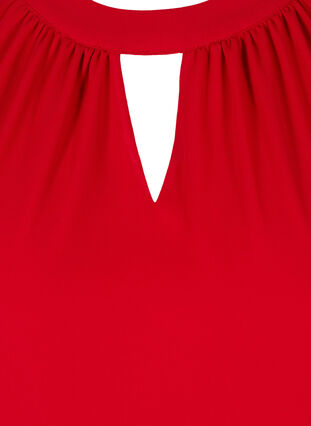 Sifonkipusero 3/4-hihoilla, Tango Red, Packshot image number 2