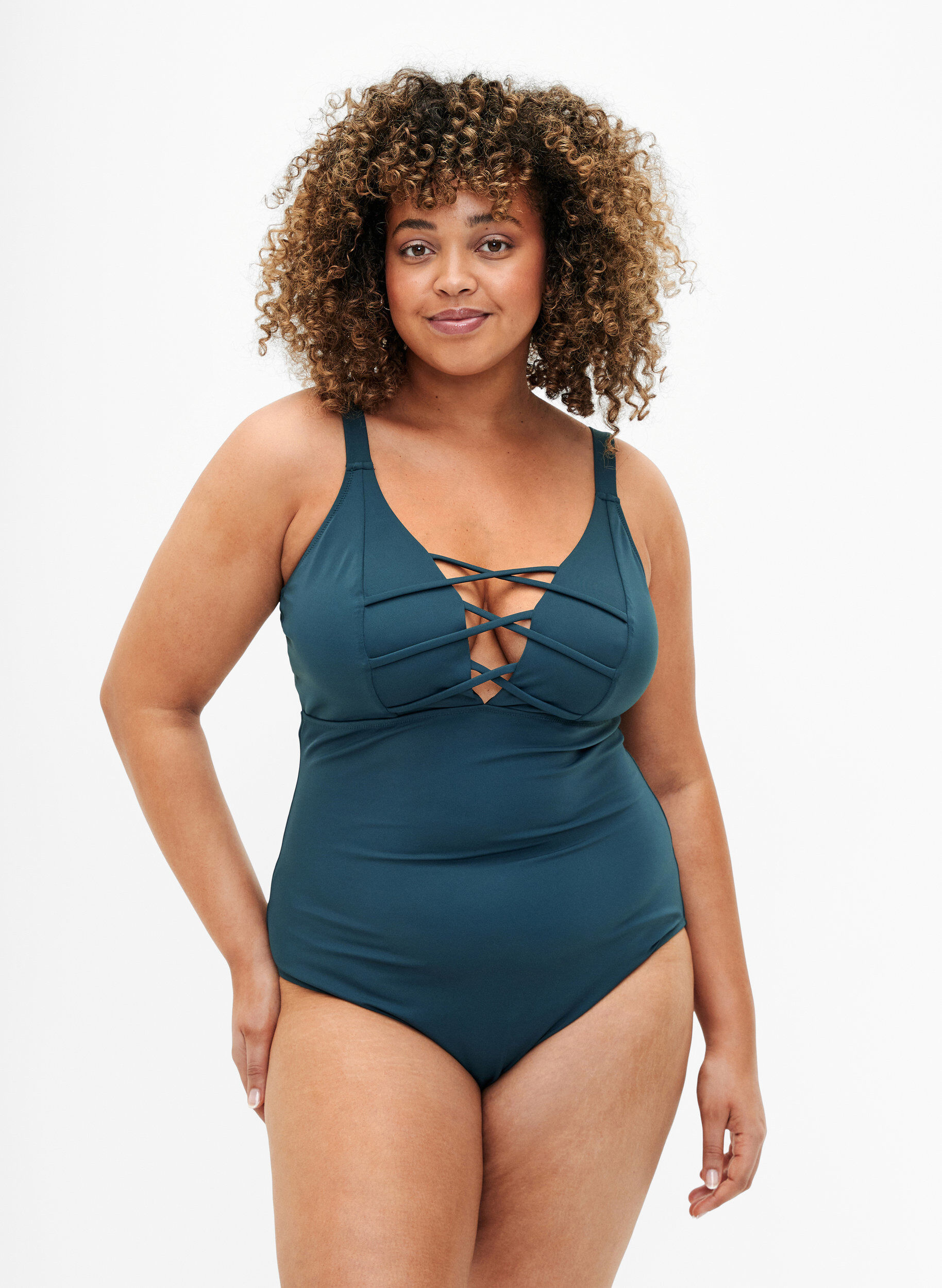 Uimapuku, jossa on nauhayksityiskohdat, Dark Sea, Model