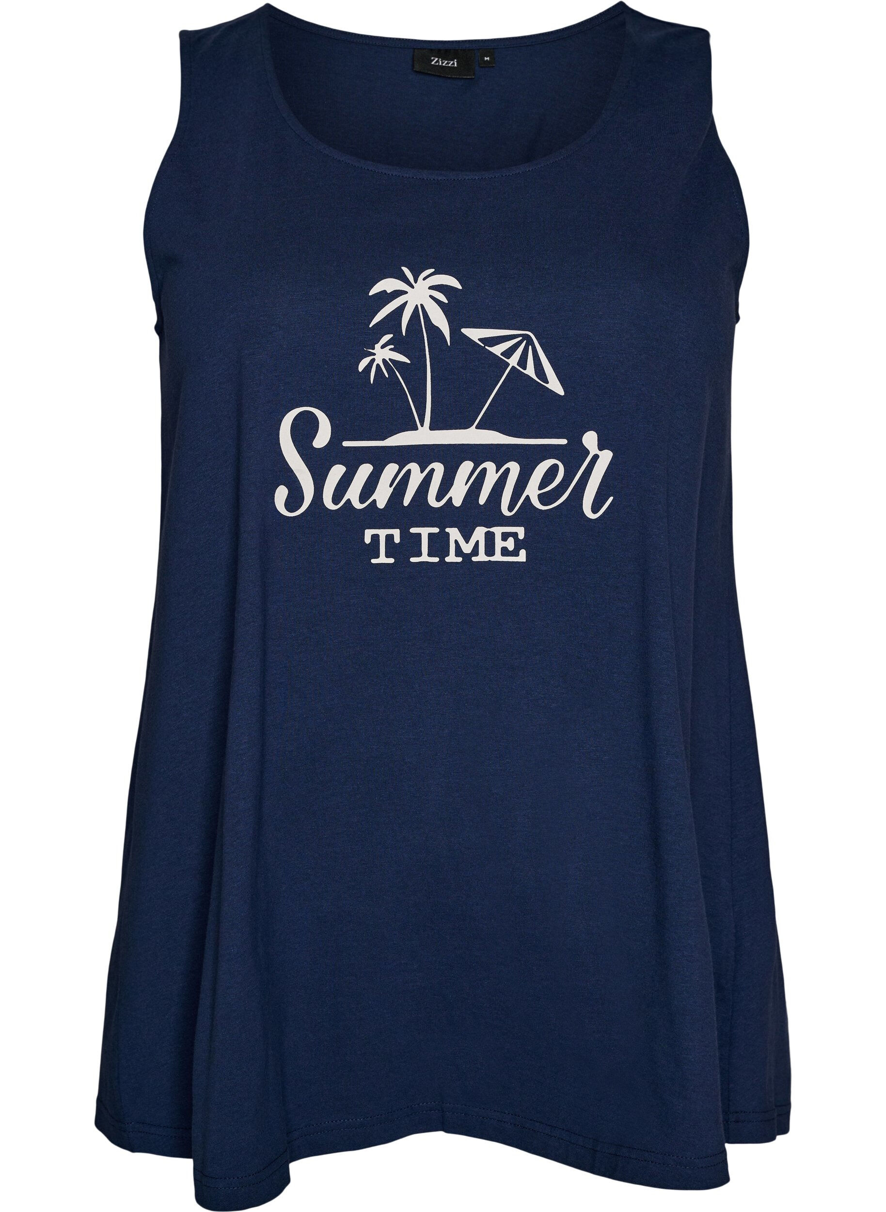 ZizziPuuvillatoppi A-mallissa, Sininen, Packshot image number 0