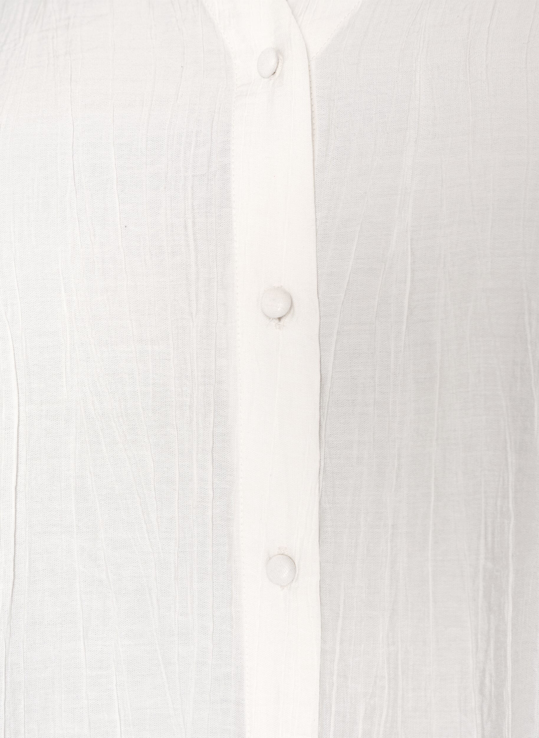 ZizziViskoosipusero napeilla ja tekstuurilla, Vanilja, Packshot image number 2