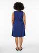 Hihaton A-linjainen mekko, Sininen, Model image number 2