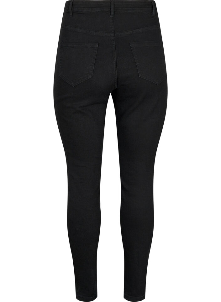 Farkut super slim fit -mallissa, Musta, Packshot image number 1