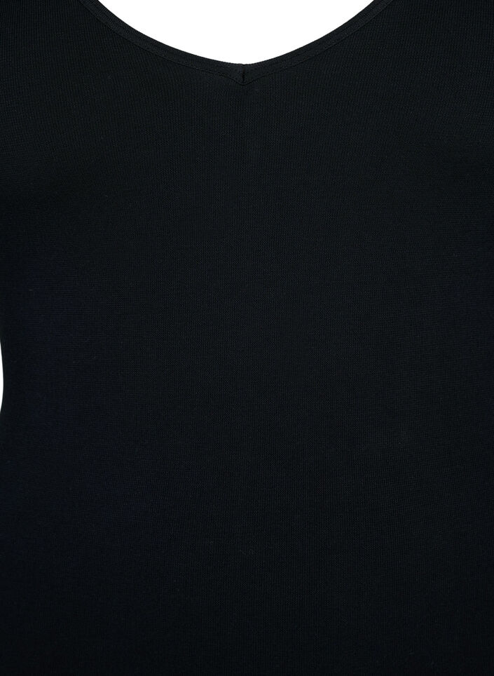 Saumaton modaalitoppi, Black, Packshot image number 2