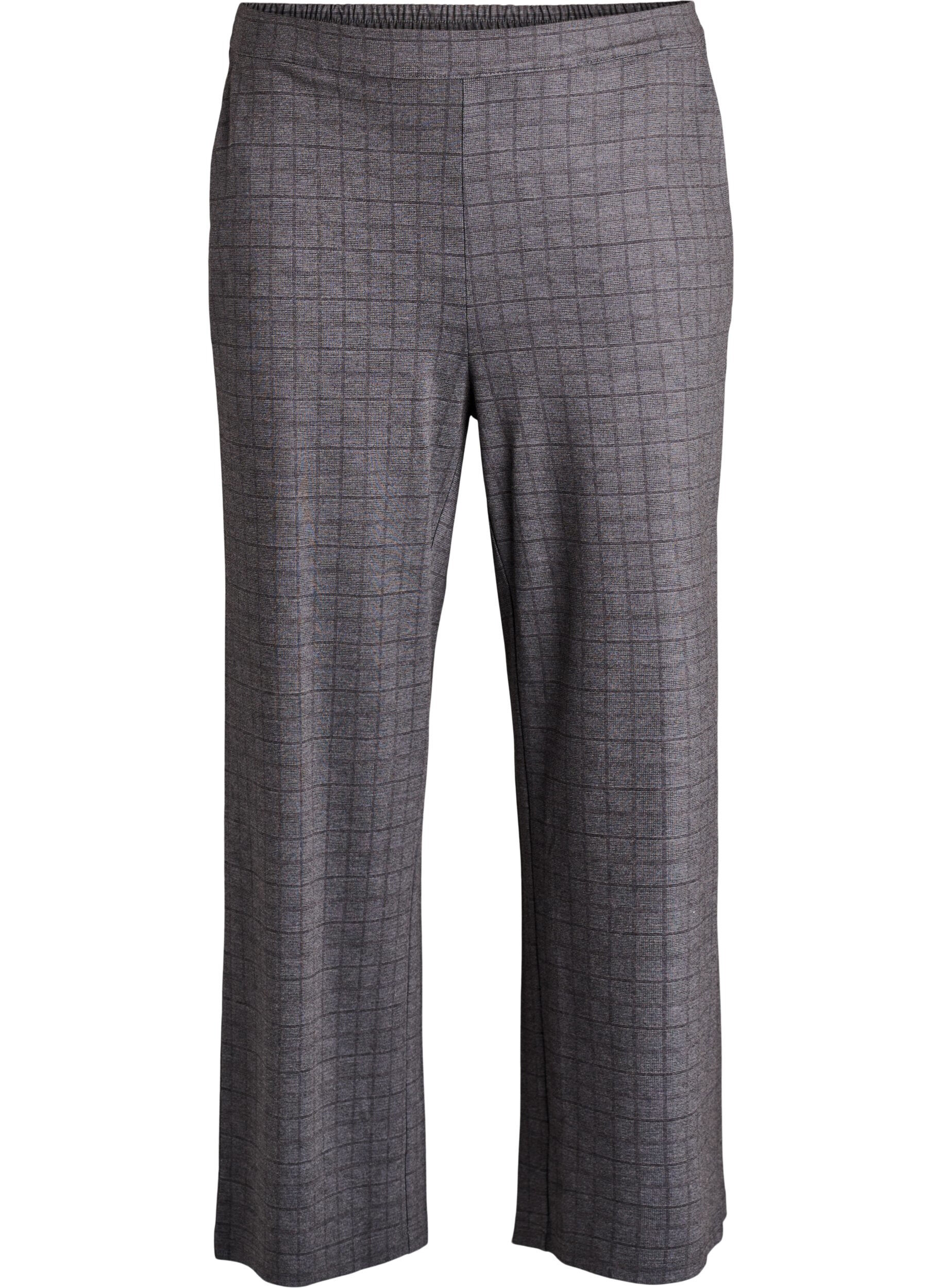 Ruudulliset leve&auml;lahkeiset housut