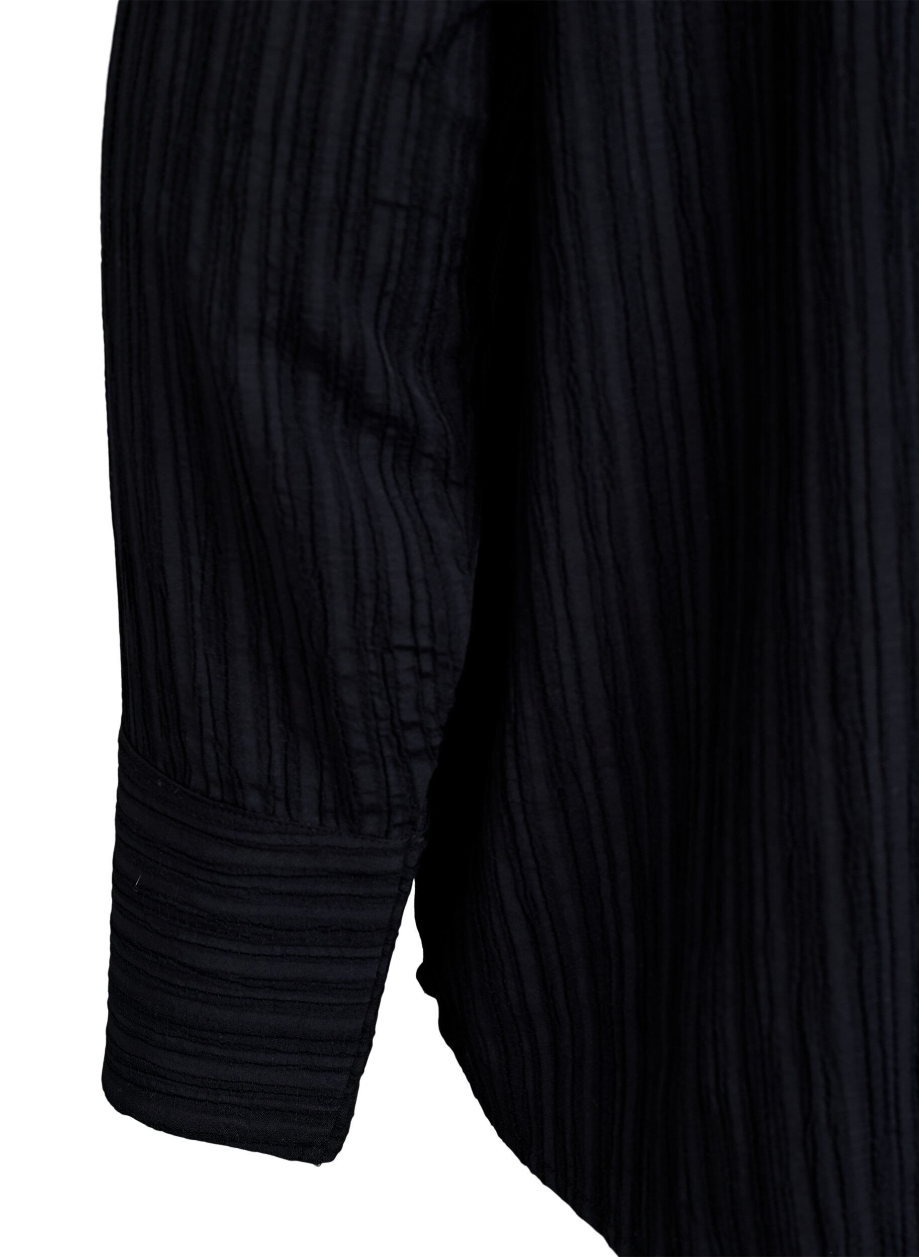 Zizzi FLASH - Paita tekstuurilla, Musta, Packshot image number 3