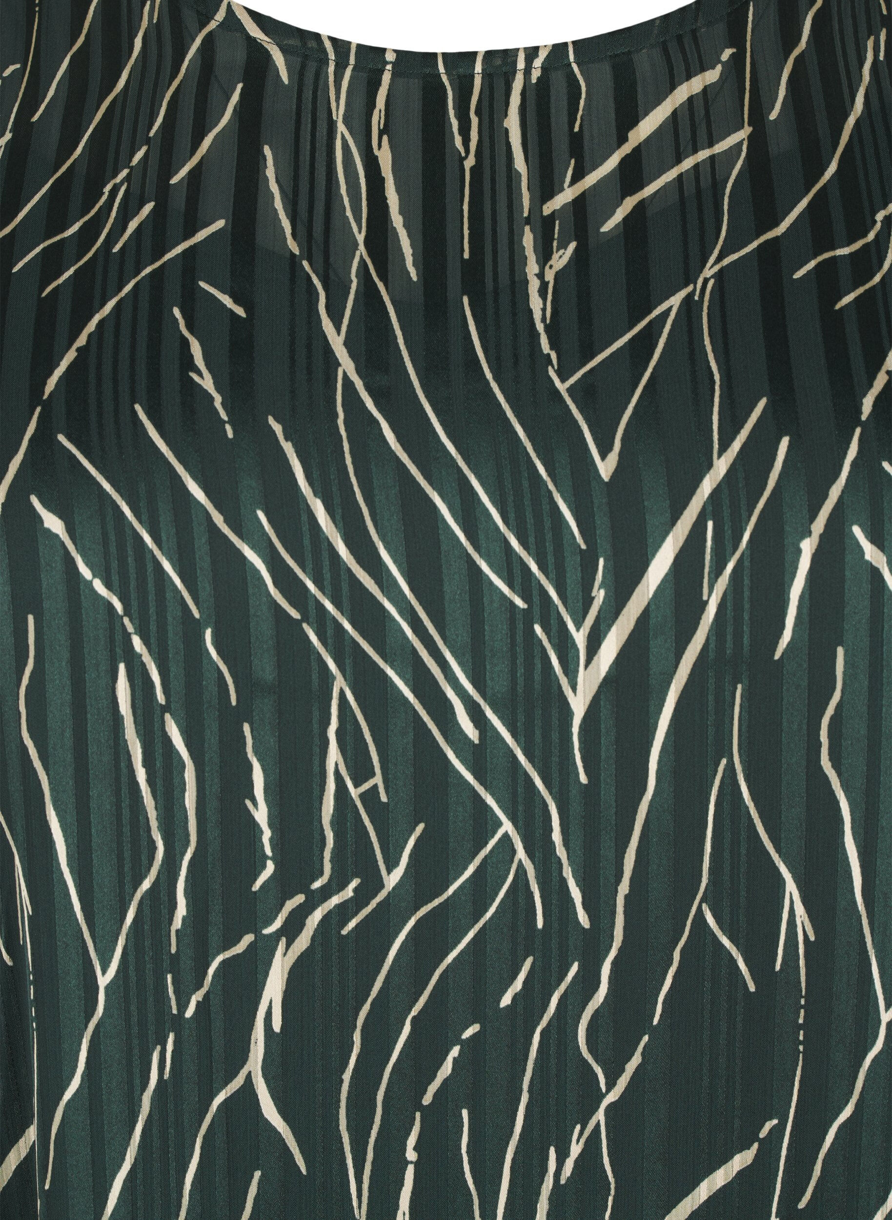 Zizzi Lyhyt mekko printill&auml; ja py&ouml;re&auml;ll&auml; kaula-aukolla, Scarab Safari AOP, Packshot image number 2