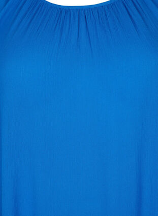 Lyhythihainen viskoosimekko, Victoria blue, Packshot image number 2
