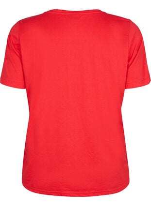 FLASH - T-paita pyöreällä pääntiellä, High Risk Red, Packshot image number 1