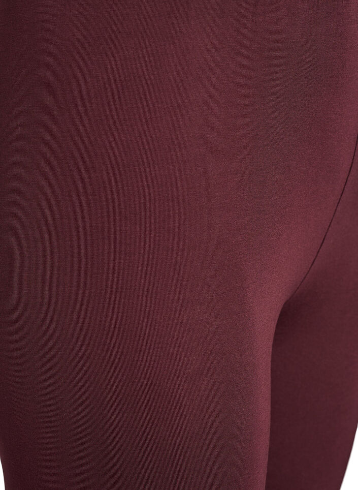 Peruslegginsit viskoosia, Tumma Bordeaux, Packshot image number 2