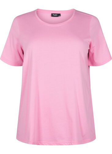 FLASH - T-paita pyöreällä pääntiellä, Begonia Pink, Packshot image number 0