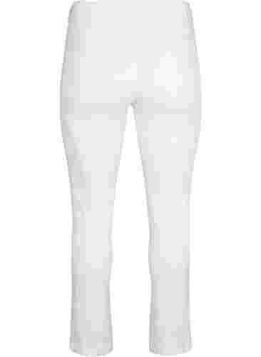 Slim fit Emily-farkut normaalilla vyötäröllä, White, Packshot image number 1
