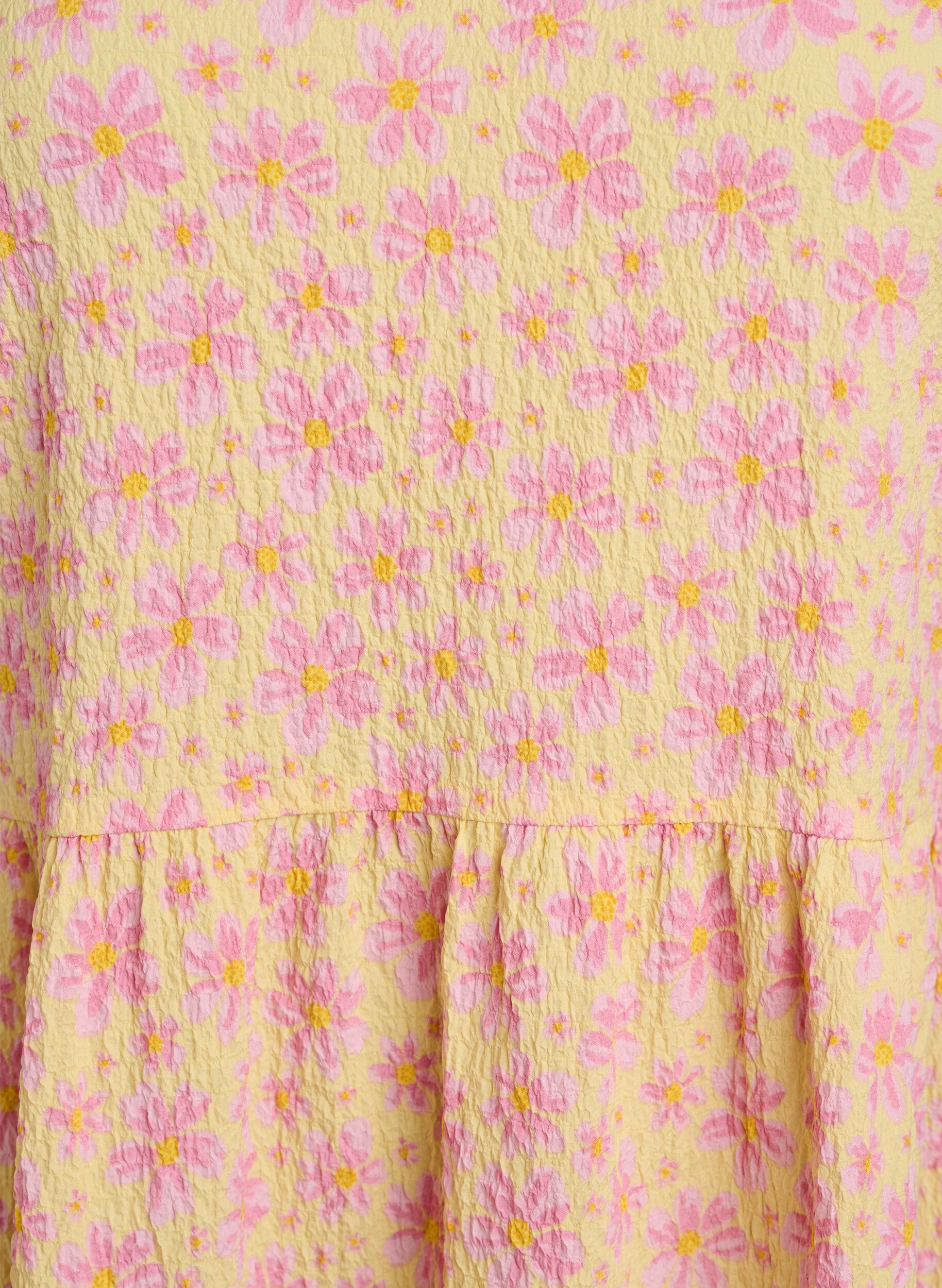 ZizziLyhyt A-linjainen mekko, Keltainen, Packshot image number 2