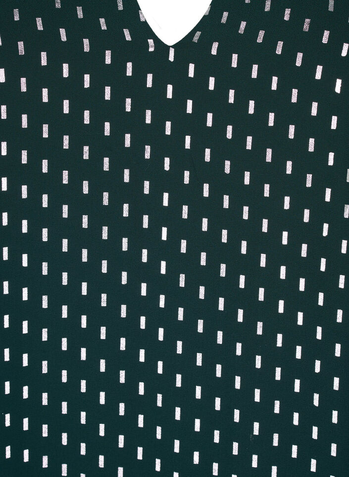 Pitkähihainen mekko, jossa on printtikuvio, Scarab w. Silver, Packshot image number 2