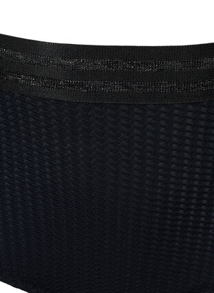 Korkeavyötäröinen bikinialaosa kimalteella , Black, Packshot image number 2