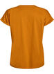 Lyhythihainen puuvillasekoitteinen T-paita, Oranssi, Packshot image number 1