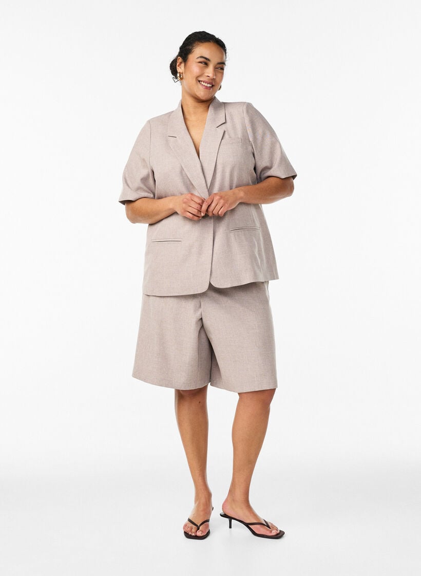 Rennot korkeavy&ouml;t&auml;r&ouml;iset Bermudashortsit, Ruskea, Model image number 0