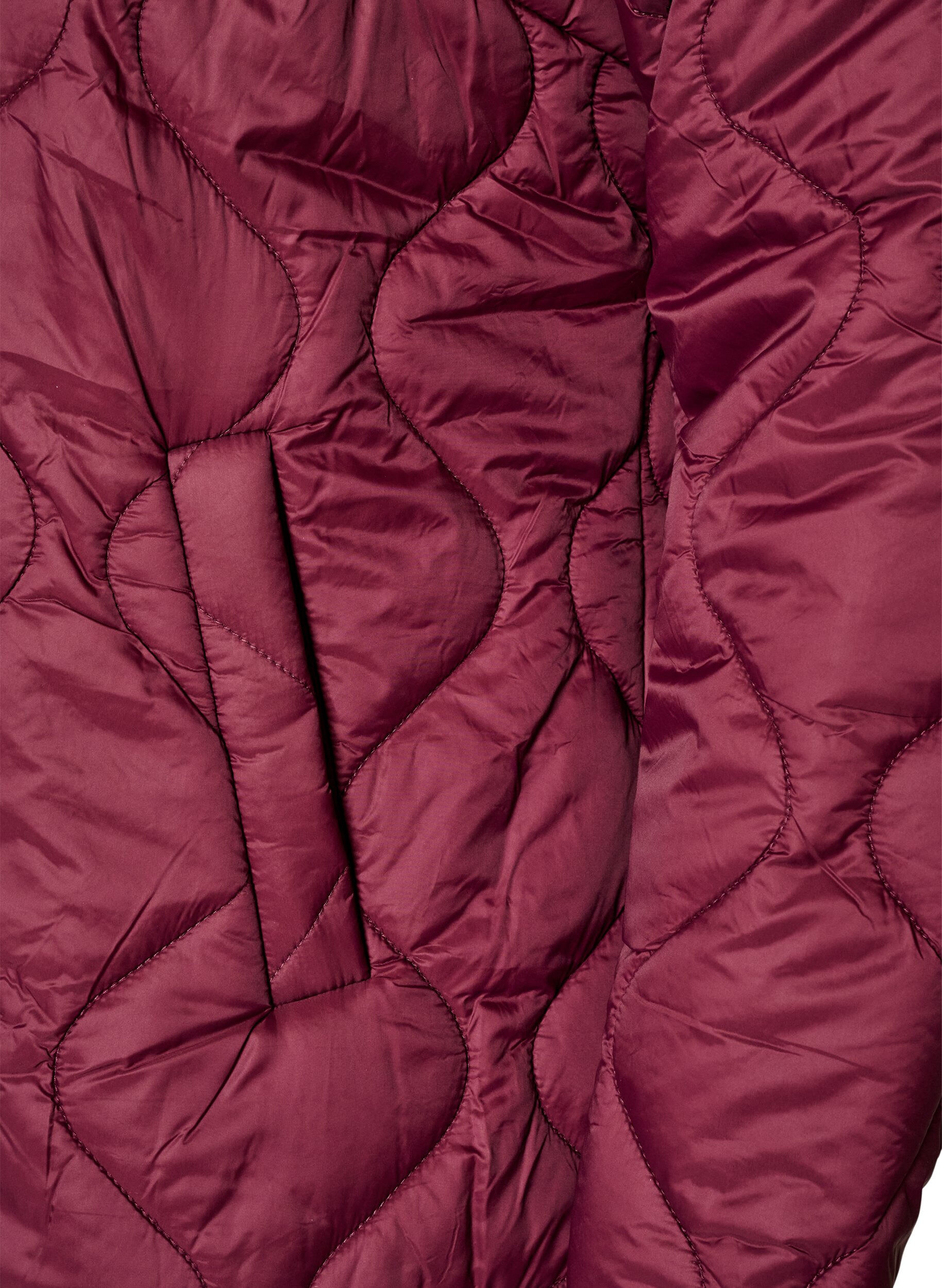ZizziTikkitakki painonapeilla ja py&ouml;re&auml;ll&auml; p&auml;&auml;ntiell&auml;, Tumma Bordeaux, Packshot image number 3