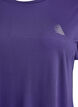 Pitk&auml; treenipaita, Violetti, Packshot image number 2