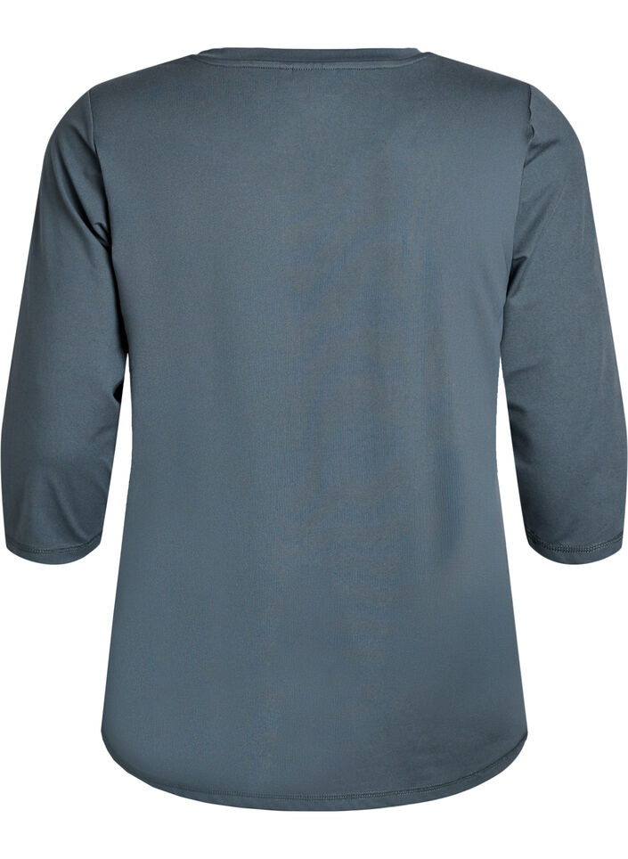 Treenipusero 3/4-hihoilla, Harmaa, Packshot image number 1