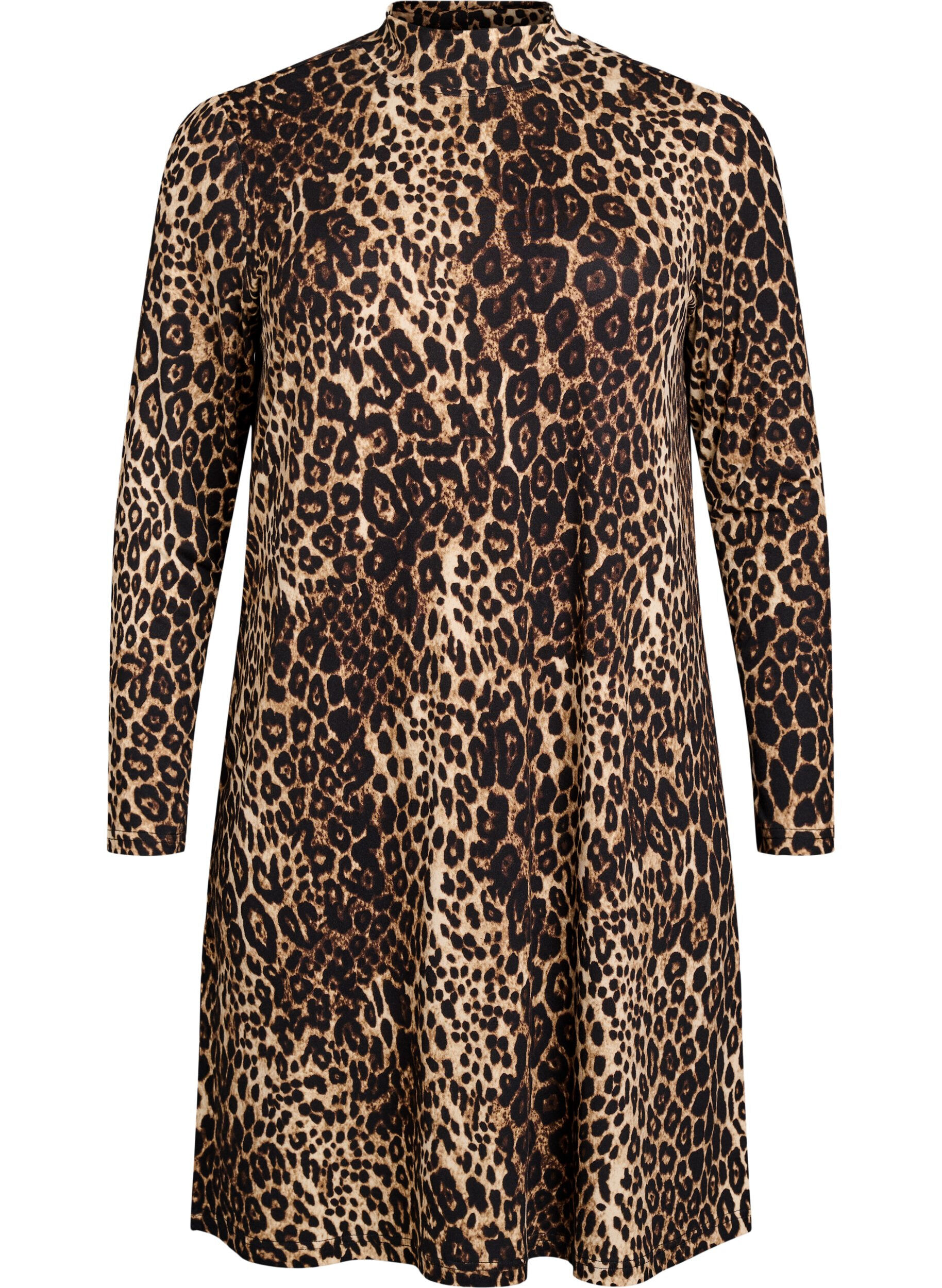 FLASH &ndash; Pitk&auml;hihainen mekko poolokauluksella