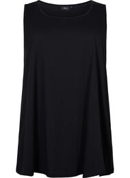 Puuvillatoppi A-mallissa, Musta