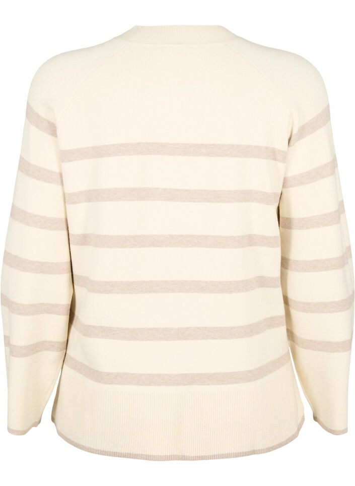 Neule viskoosisekoitteesta sivuhalkiolla	, Birch W/Simply T., Packshot image number 1