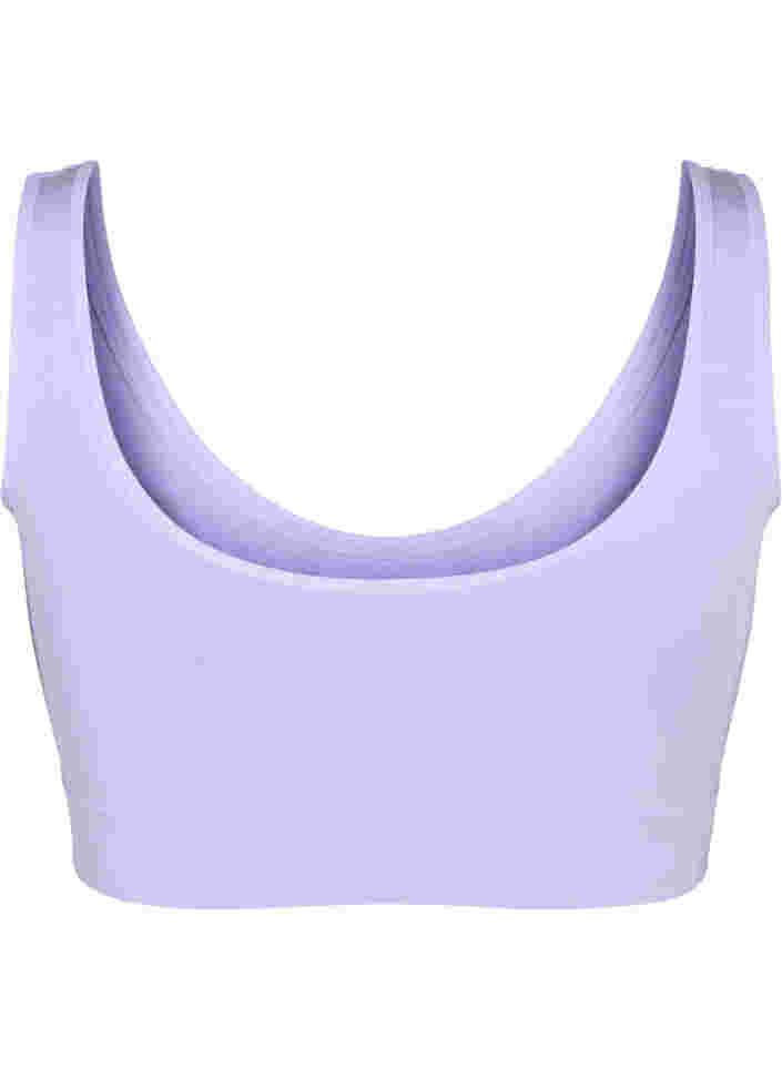 Pehmeät rintaliivit ilman toppausta, Lavender, Packshot image number 1