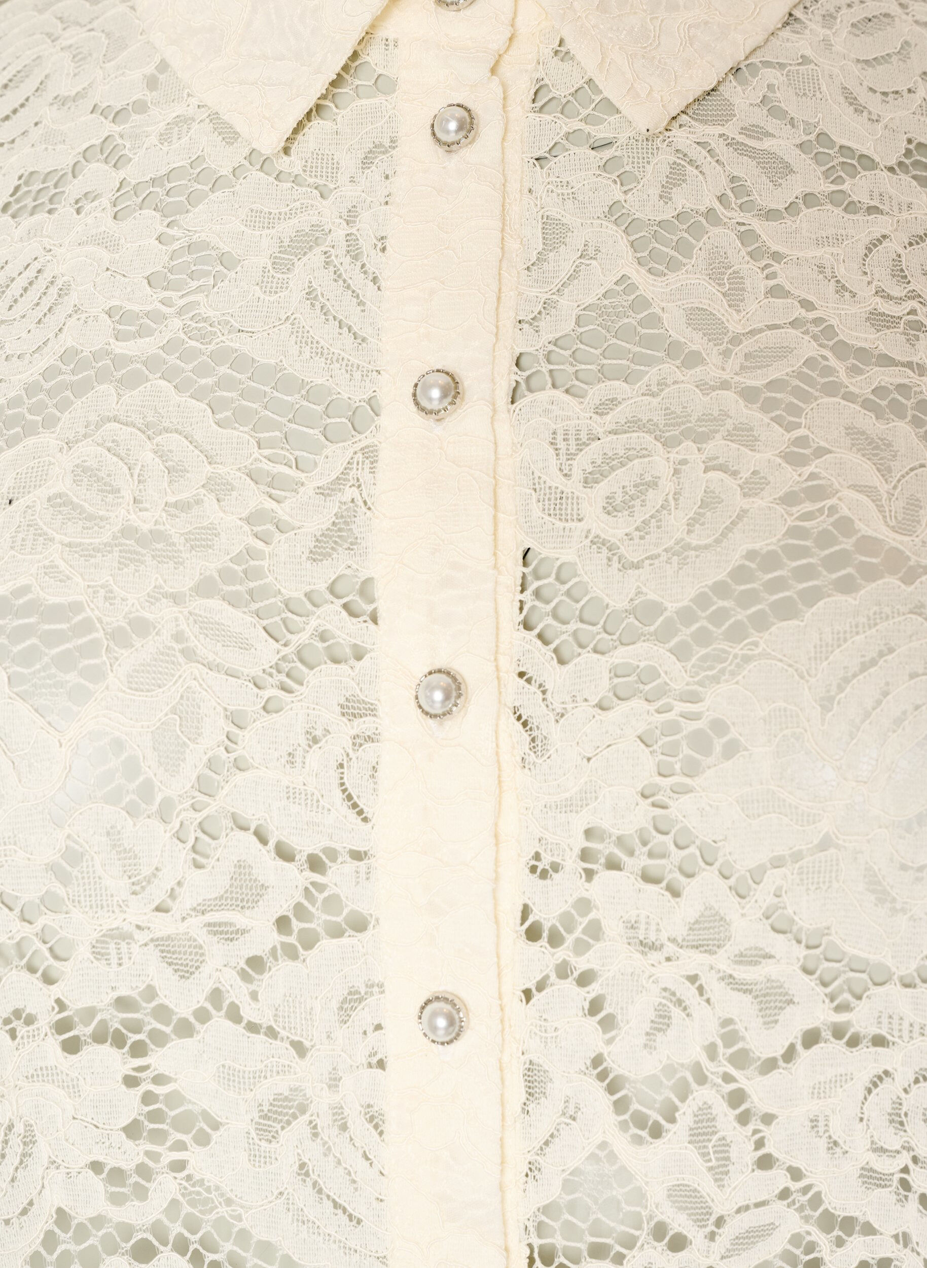 ZizziPitsipaita helmi&auml;isnapeilla, Vanilja, Packshot image number 2