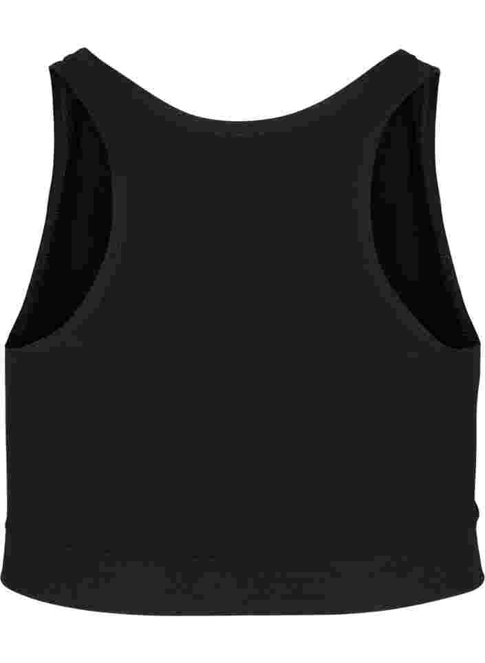 Saumattomat rintaliivit nyörillä, Black, Packshot image number 1