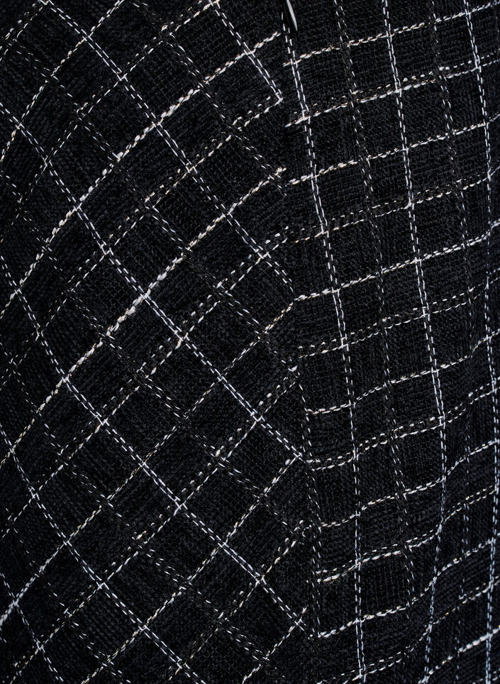 Ruudullinen hame, Musta, Packshot