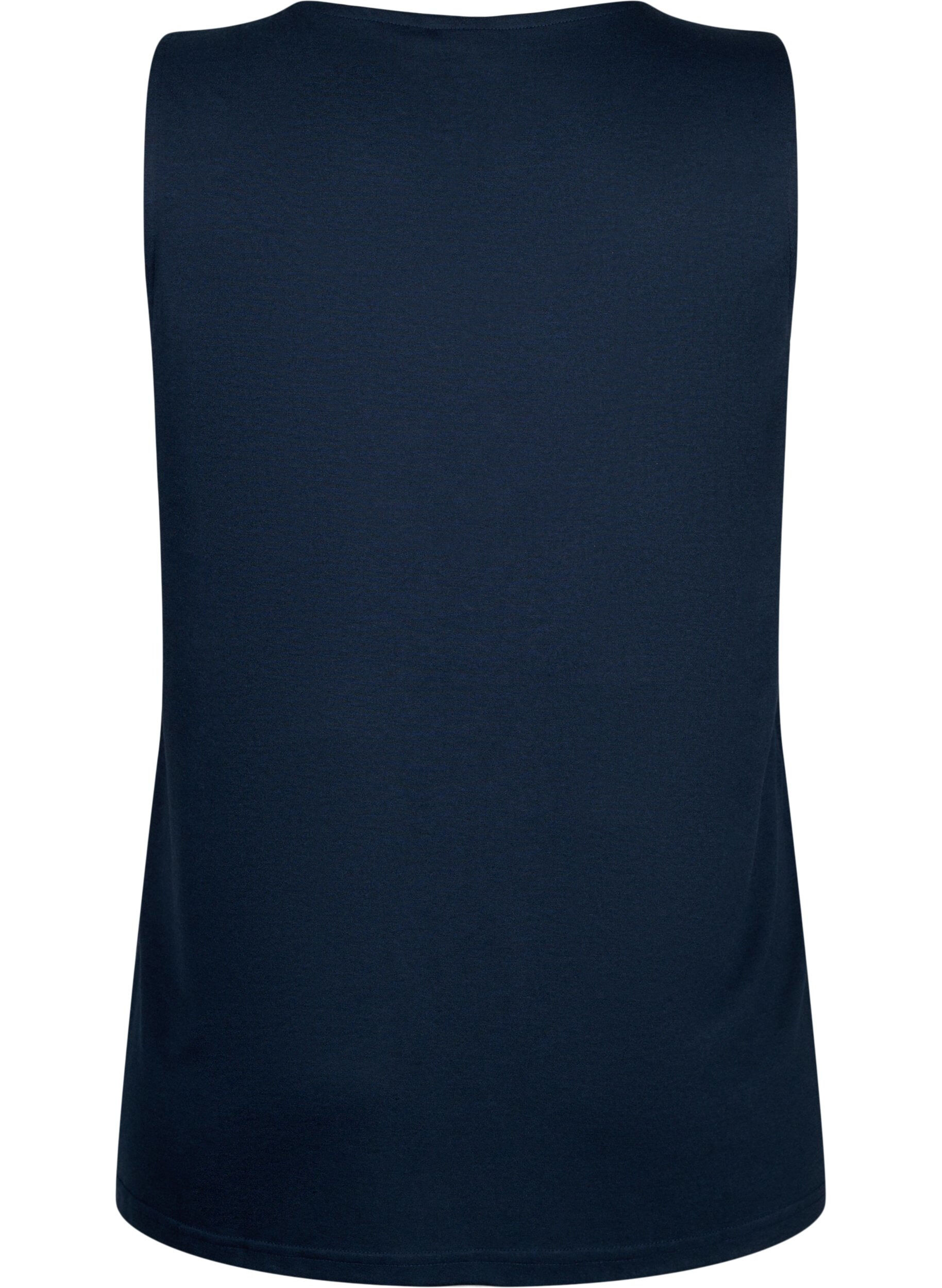 Zizzi Hihaton toppi pitsill&auml;, Total Eclipse, Packshot image number 1